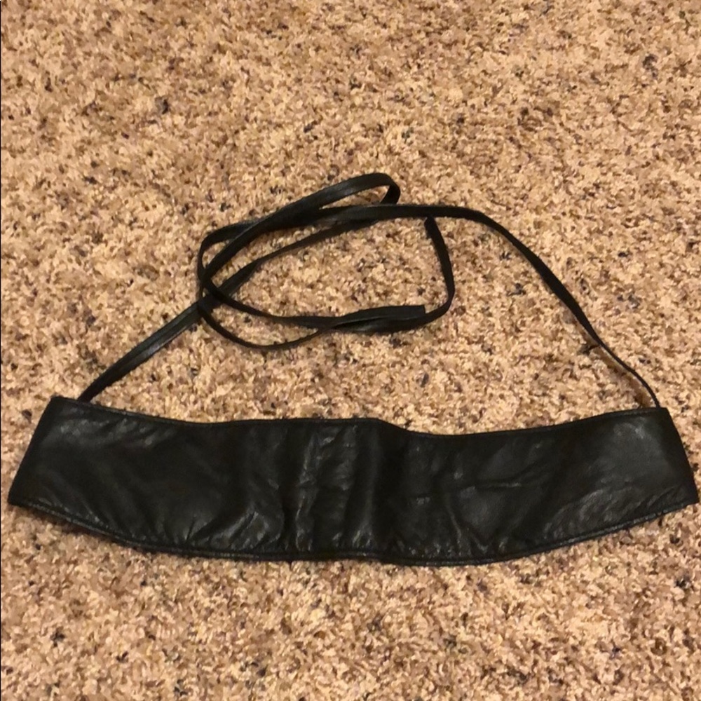 Juicy Couture One Size Leather Belt